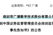 解梦大全顶格重罚！*ST广道实控人被终身市场禁入